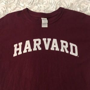 Maroon Harvard Tee Shirt